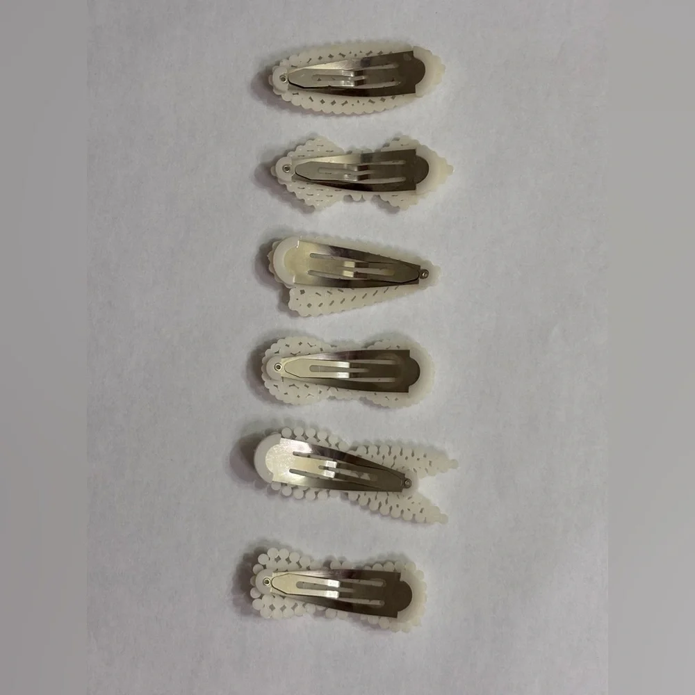 Elegant Pearl Hair Clips Set